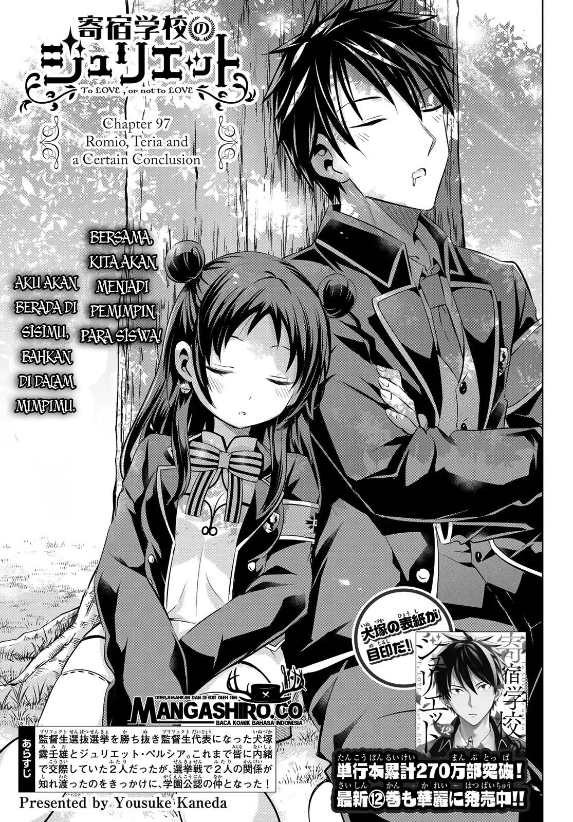 Kishuku Gakkou no Juliet Chapter 97 - halaman 5