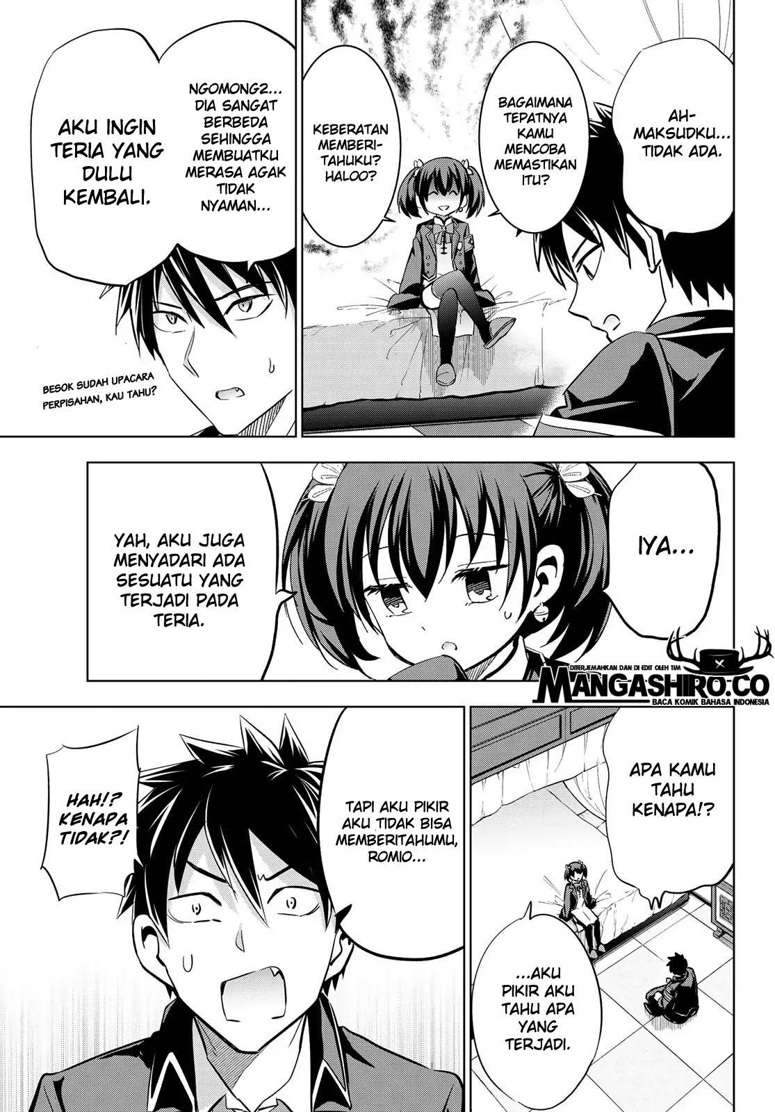 Kishuku Gakkou no Juliet Chapter 97 - halaman 7