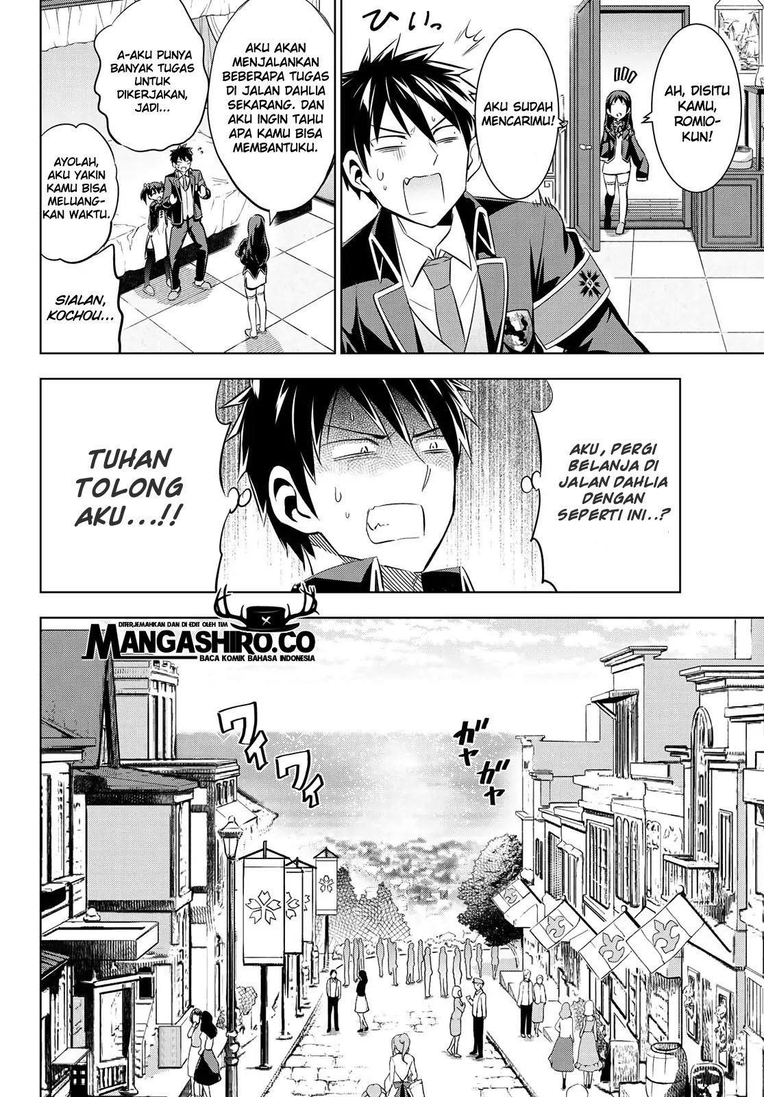 Kishuku Gakkou no Juliet Chapter 97 - halaman 8
