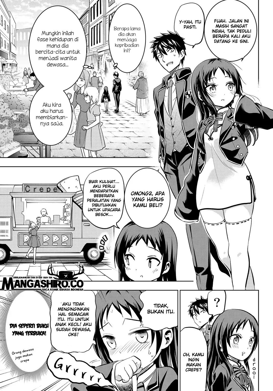 Kishuku Gakkou no Juliet Chapter 97 - halaman 9