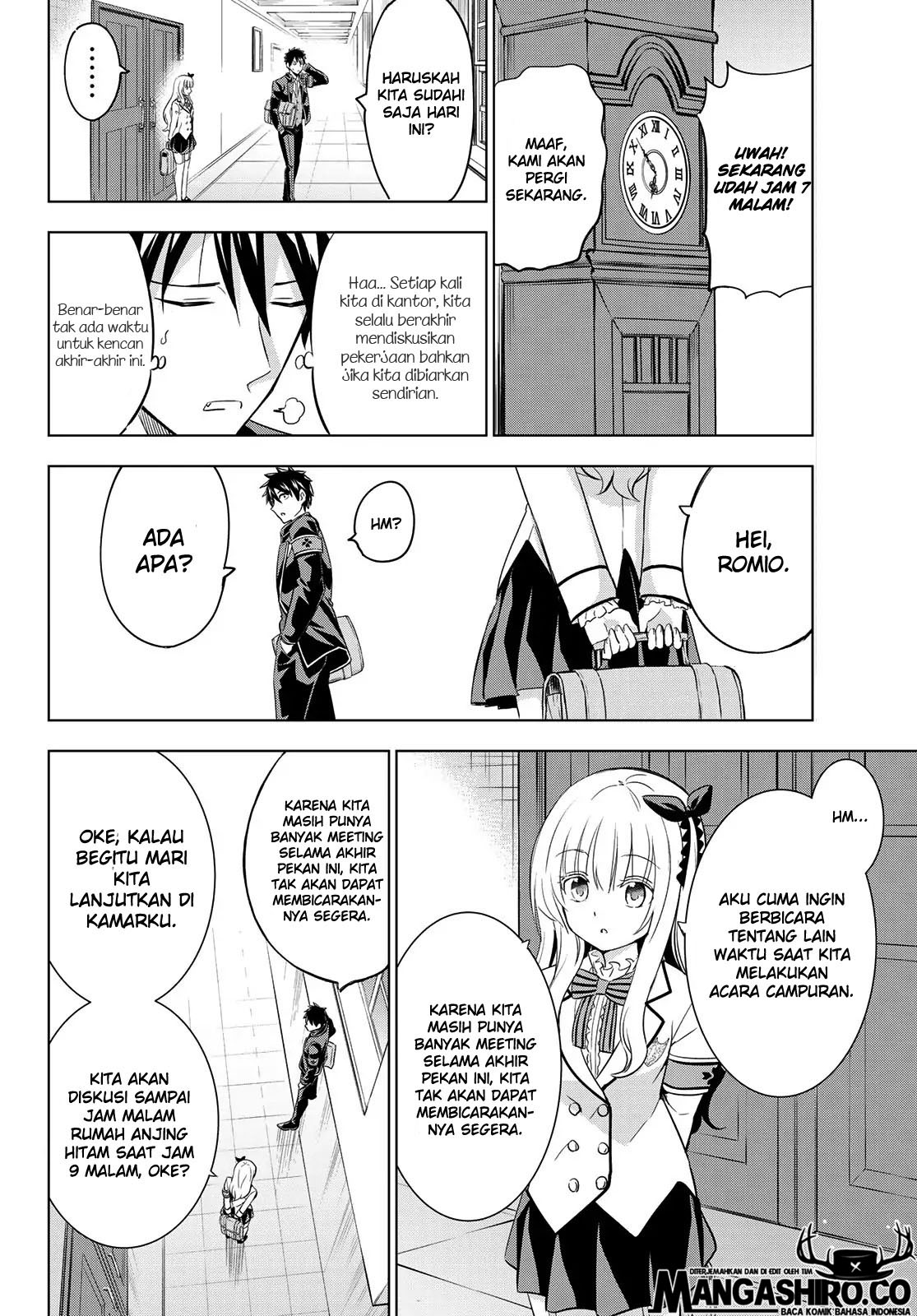 Kishuku Gakkou no Juliet Chapter 98 - halaman 3