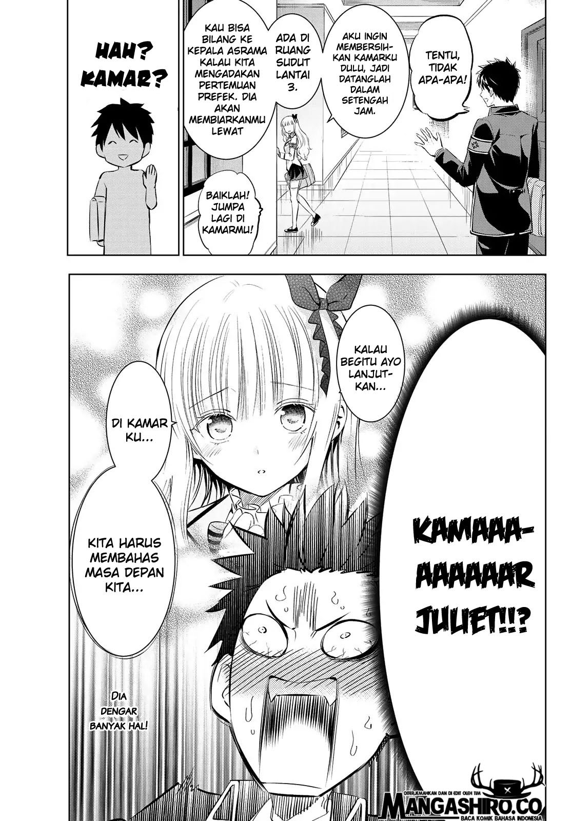 Kishuku Gakkou no Juliet Chapter 98 - halaman 5