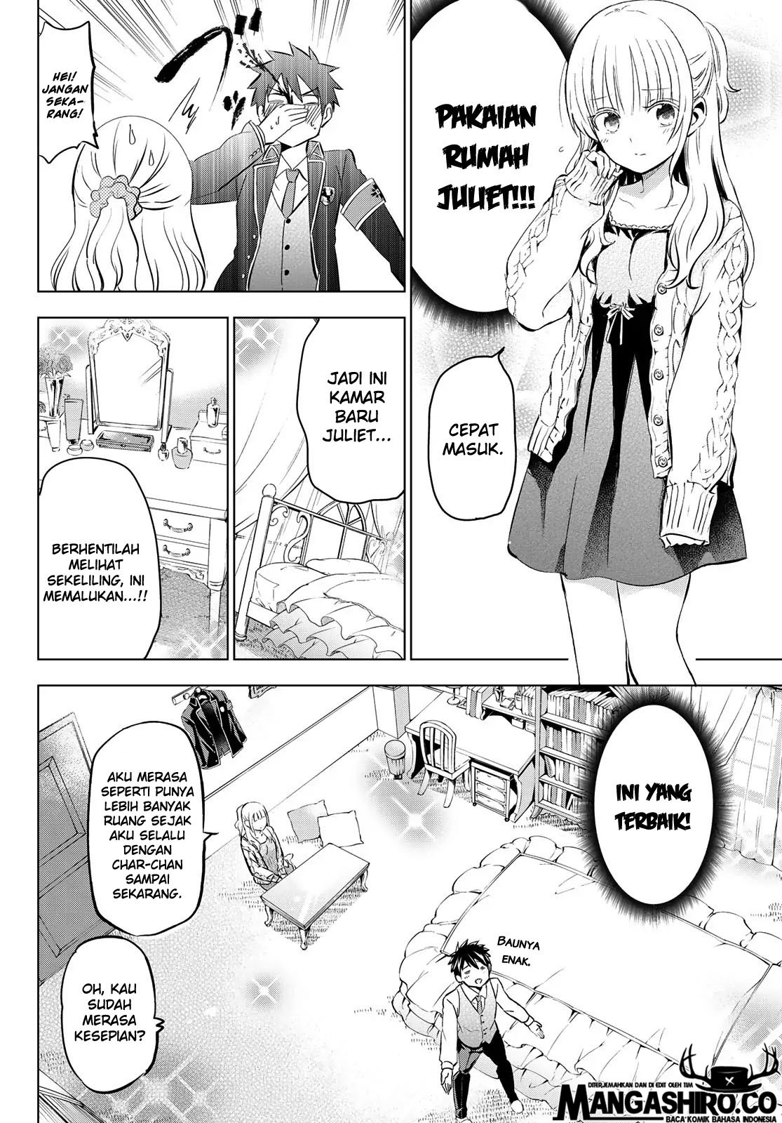 Kishuku Gakkou no Juliet Chapter 98 - halaman 8