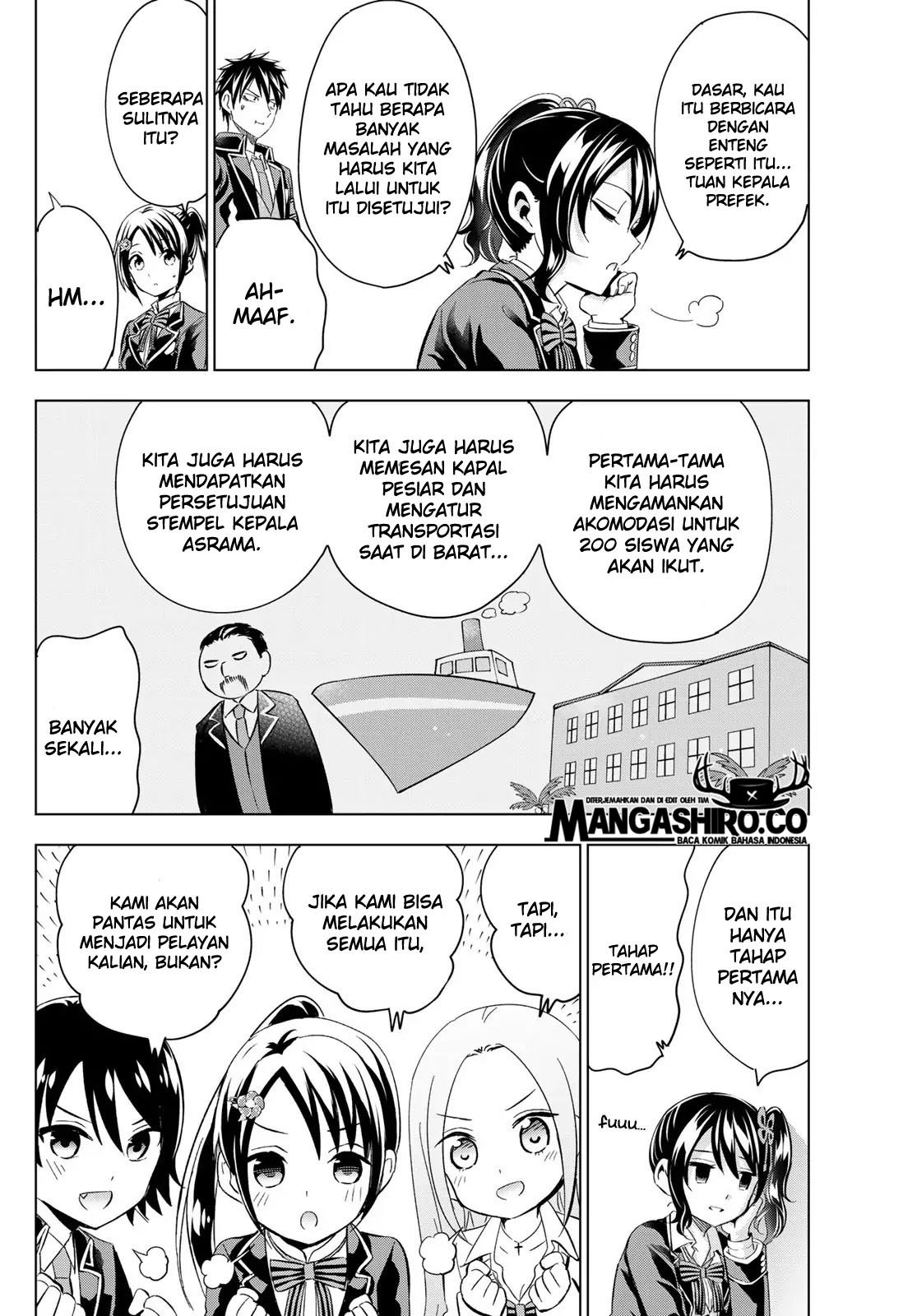 Kishuku Gakkou no Juliet Chapter 99 - halaman 10
