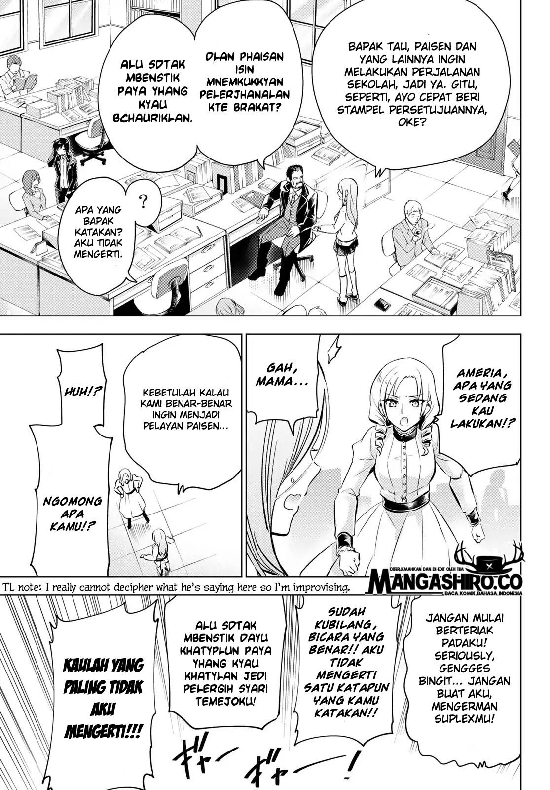 Kishuku Gakkou no Juliet Chapter 99 - halaman 13