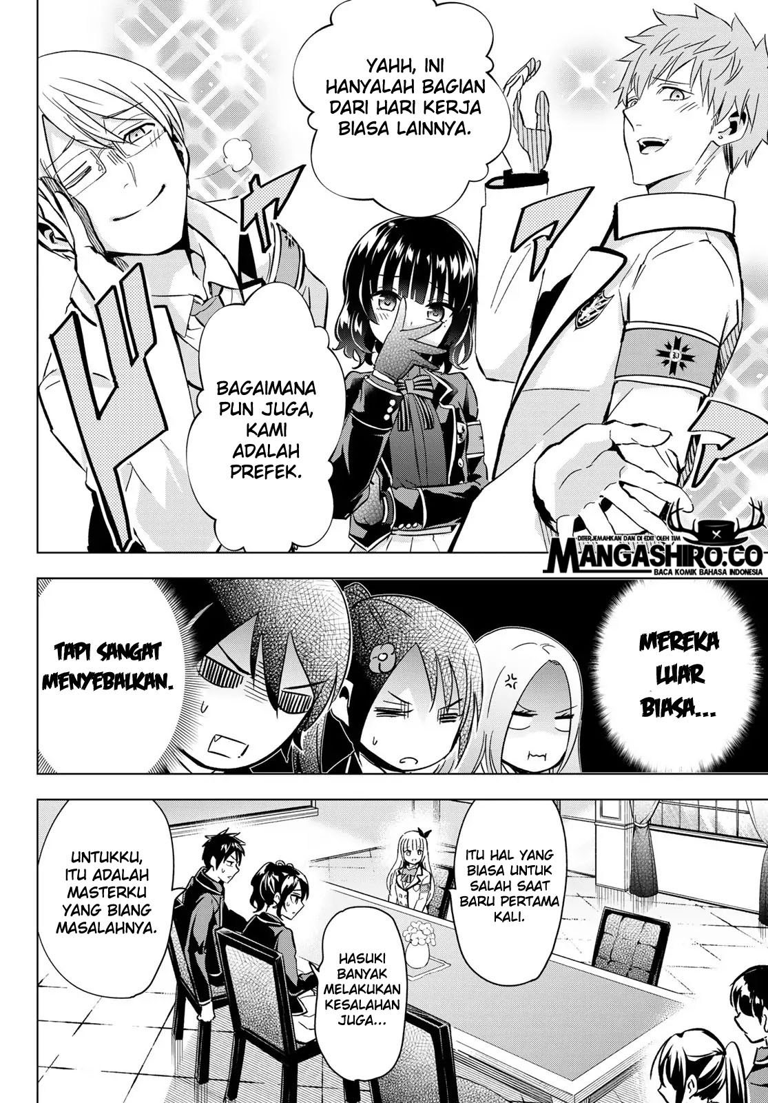 Kishuku Gakkou no Juliet Chapter 99 - halaman 20