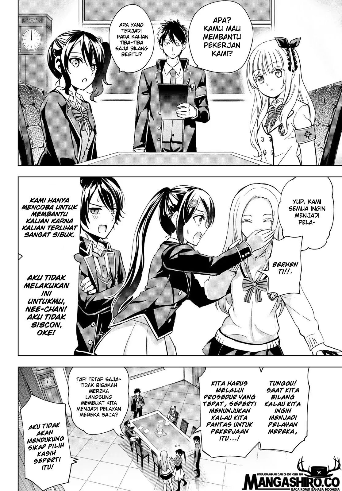 Kishuku Gakkou no Juliet Chapter 99 - halaman 8