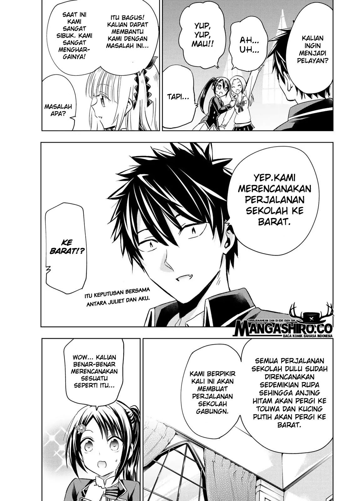 Kishuku Gakkou no Juliet Chapter 99 - halaman 9