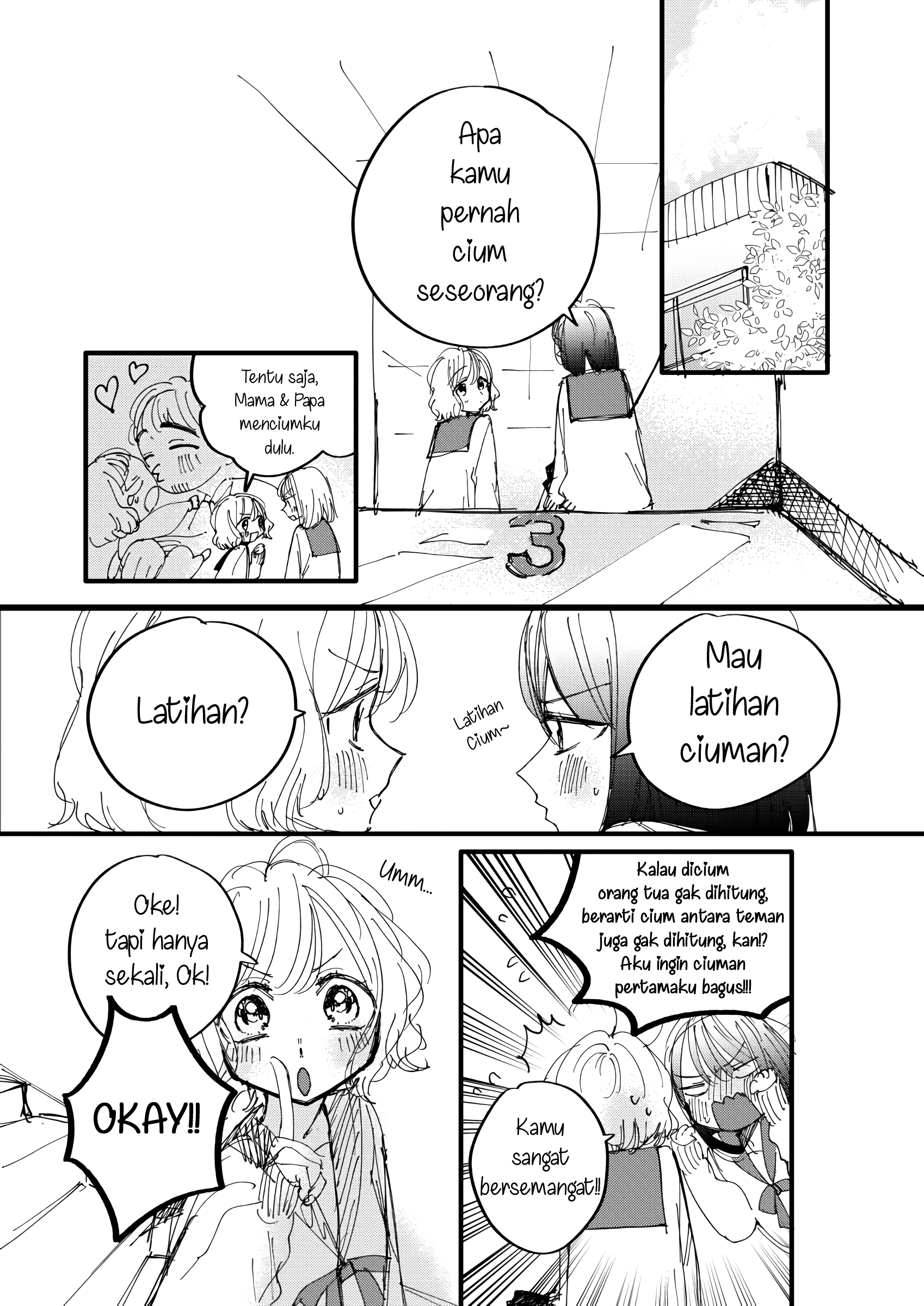 Kiss Practice Chapter 0 - halaman 1