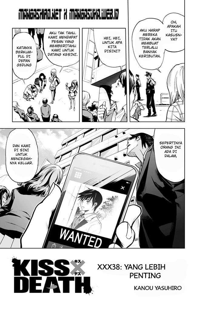 Kiss x Death Chapter 38 - halaman 3