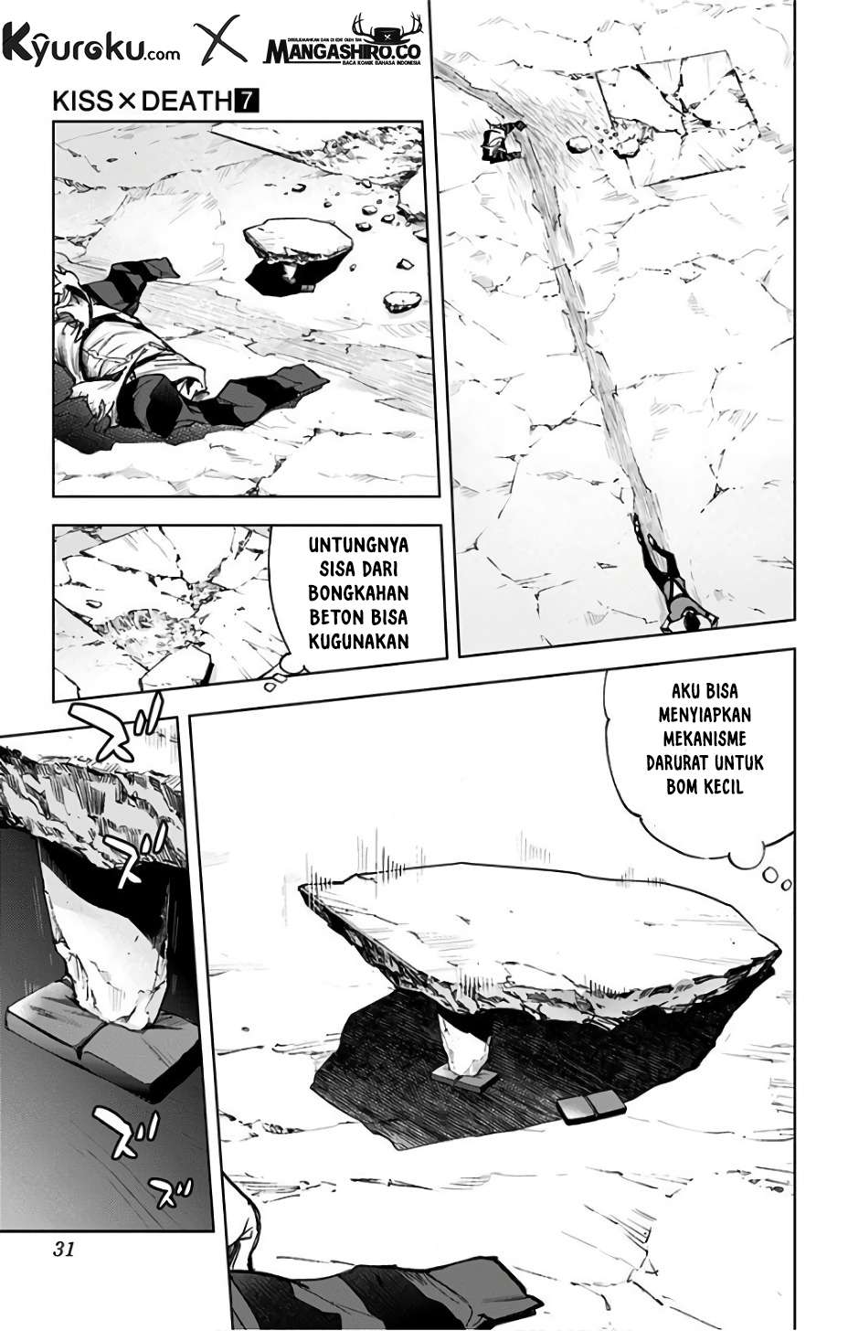 Kiss x Death Chapter 74 - halaman 14