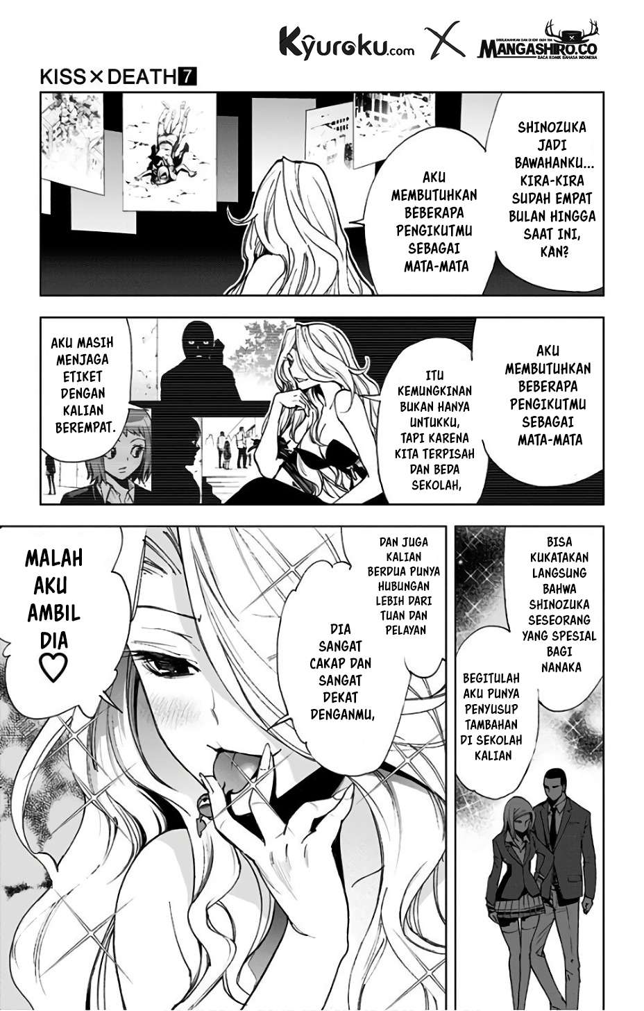 Kiss x Death Chapter 74 - halaman 4