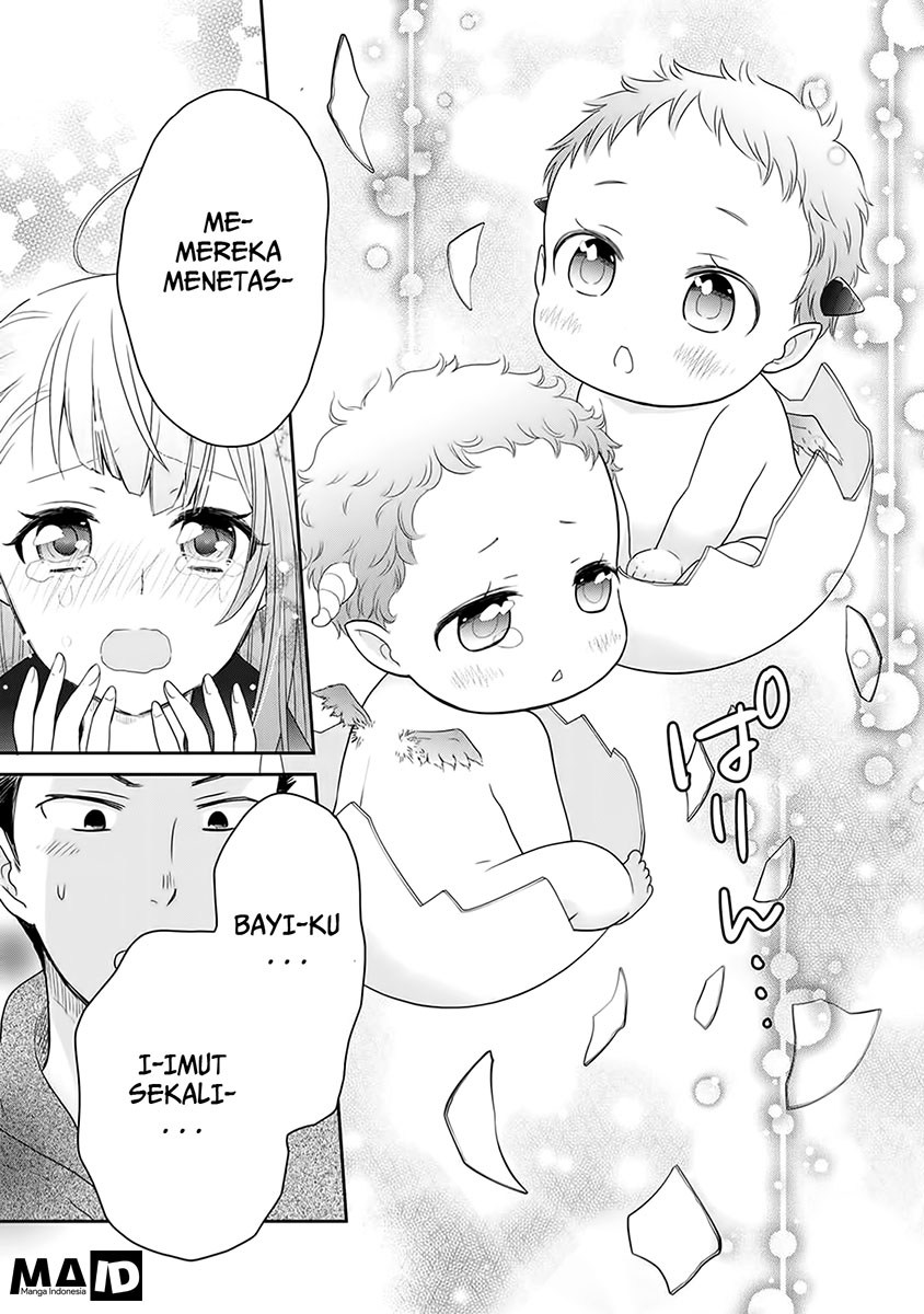 Kitaku Tochuu de Yome to Musume ga Dekita n dakedo, Dragon datta. Chapter 1 - halaman 9