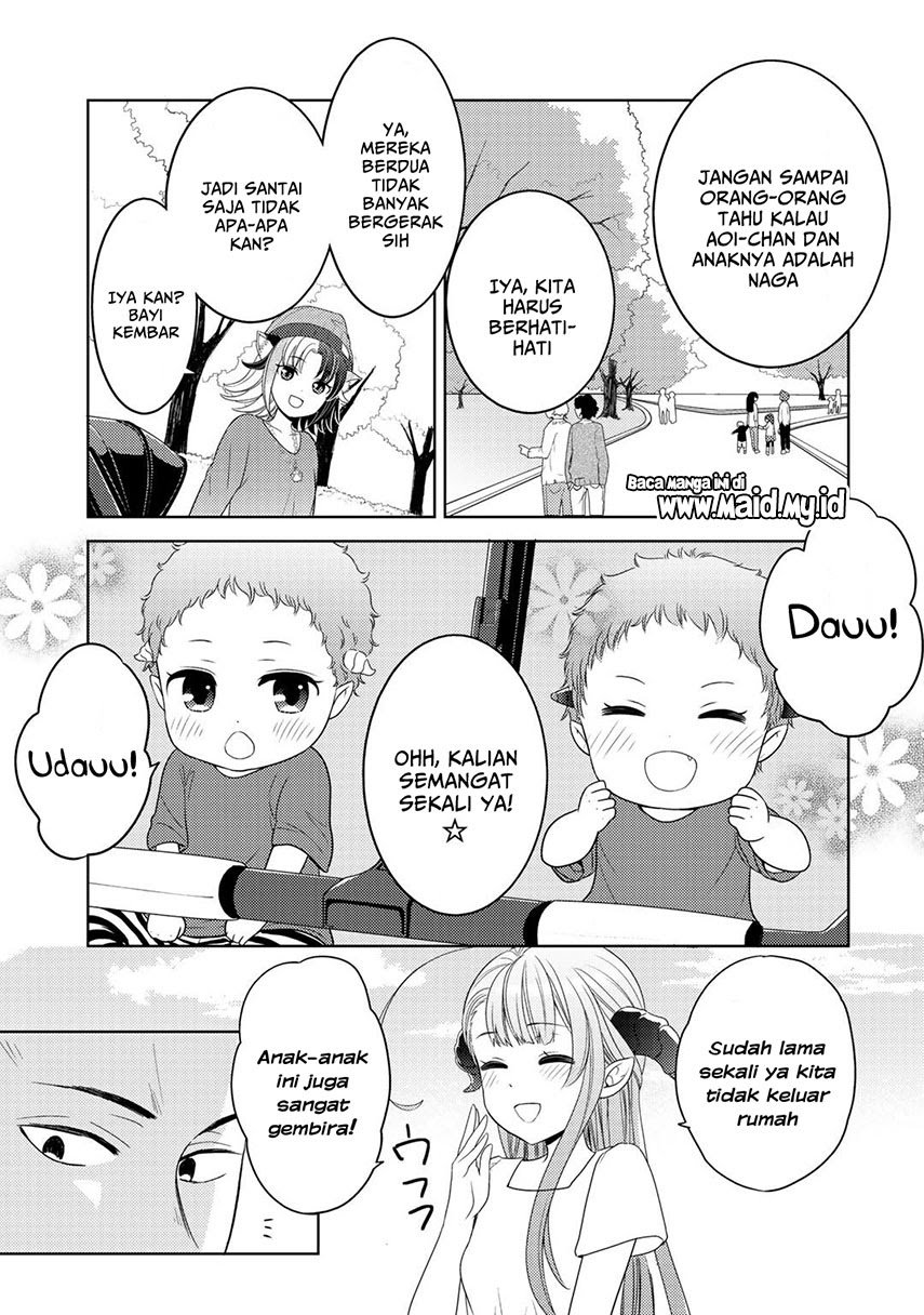 Kitaku Tochuu de Yome to Musume ga Dekita n dakedo, Dragon datta. Chapter 11 - halaman 8
