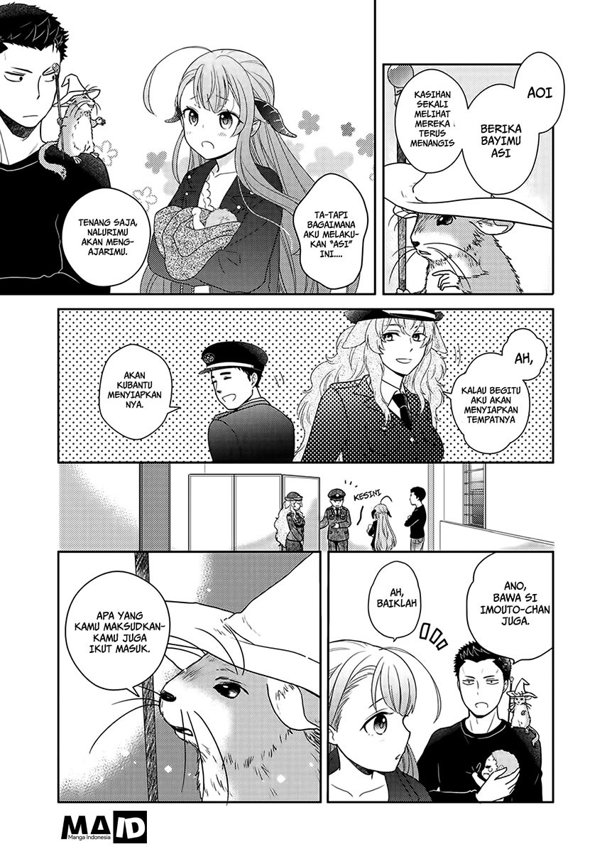 Kitaku Tochuu de Yome to Musume ga Dekita n dakedo, Dragon datta. Chapter 2 - halaman 23
