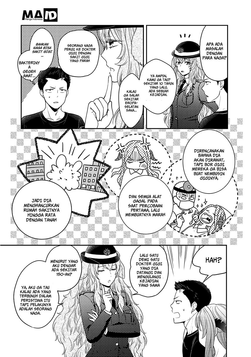 Kitaku Tochuu de Yome to Musume ga Dekita n dakedo, Dragon datta. Chapter 2 - halaman 8