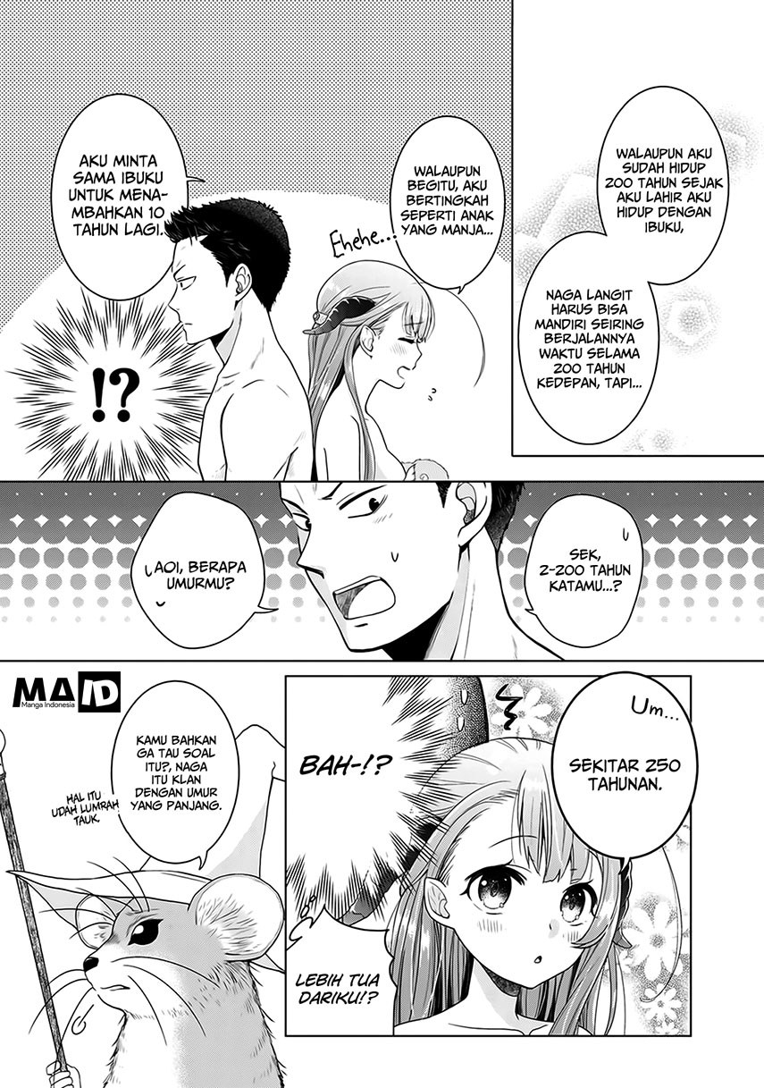 Kitaku Tochuu de Yome to Musume ga Dekita n dakedo, Dragon datta. Chapter 3 - halaman 10