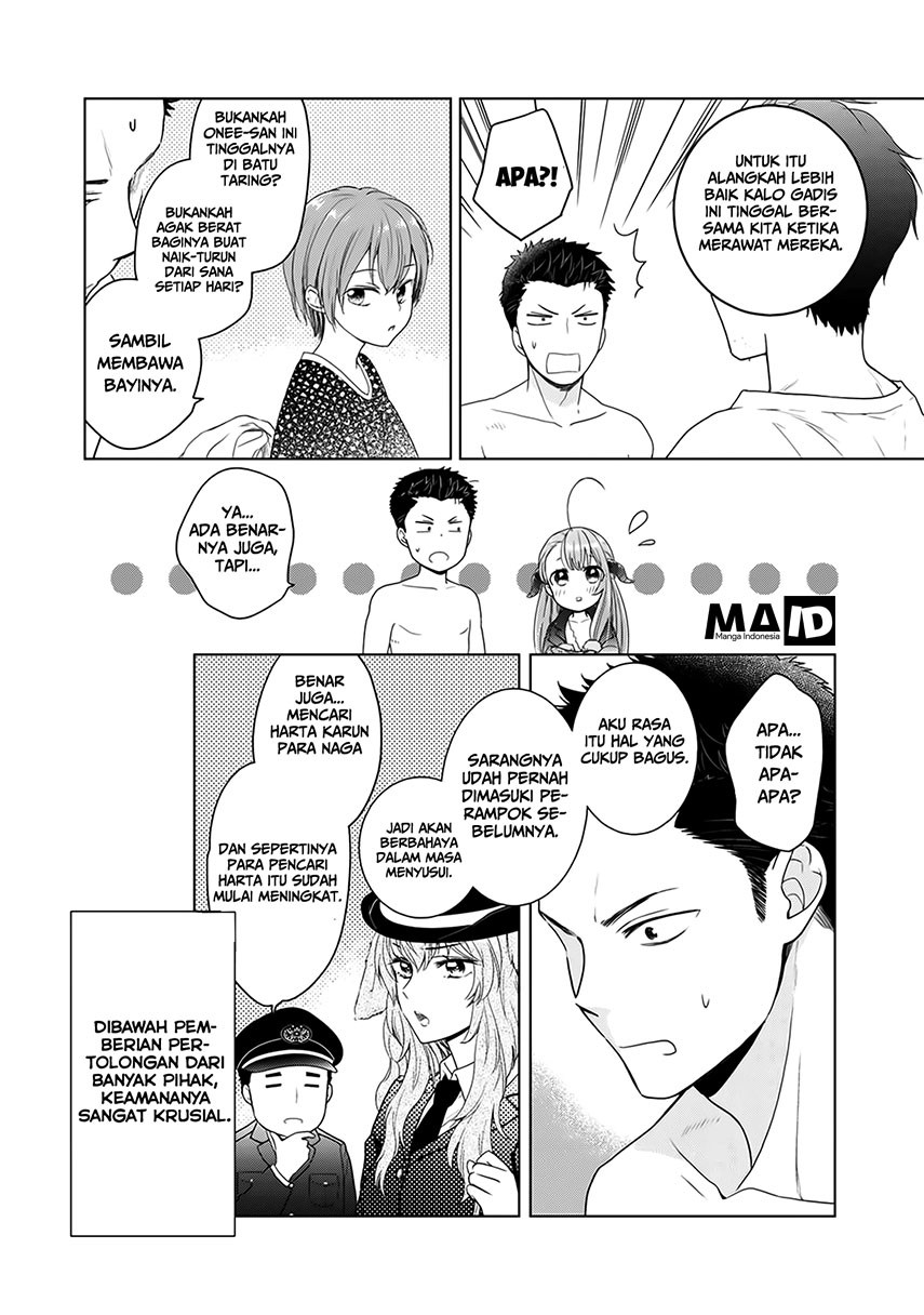 Kitaku Tochuu de Yome to Musume ga Dekita n dakedo, Dragon datta. Chapter 3 - halaman 28