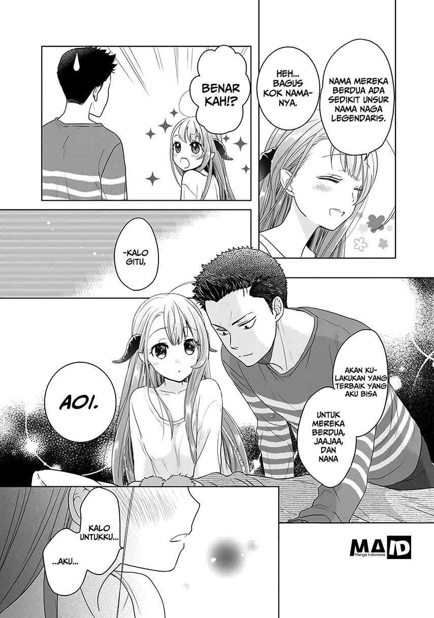 Kitaku Tochuu de Yome to Musume ga Dekita n dakedo, Dragon datta. Chapter 3 - halaman 31