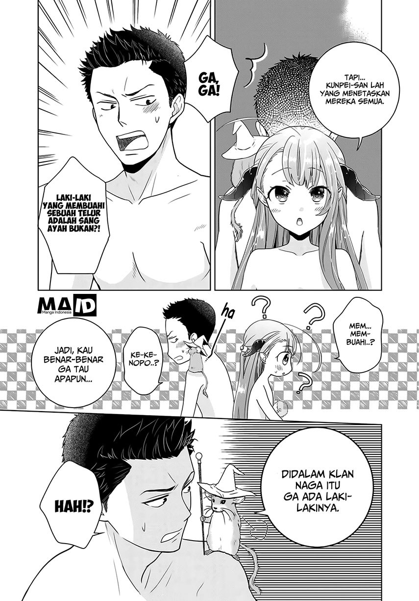 Kitaku Tochuu de Yome to Musume ga Dekita n dakedo, Dragon datta. Chapter 3 - halaman 7