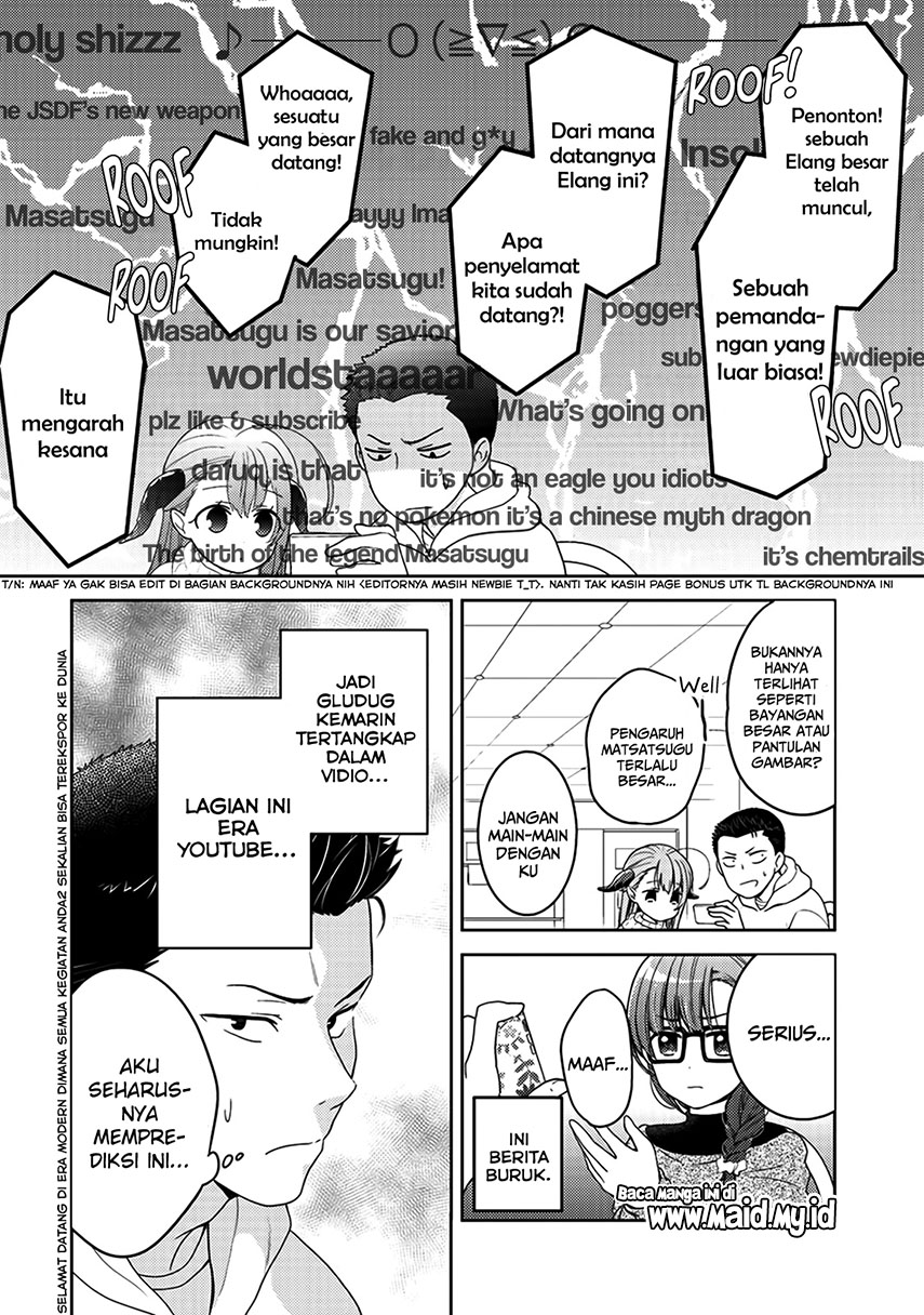 Kitaku Tochuu de Yome to Musume ga Dekita n dakedo, Dragon datta. Chapter 6 - halaman 12