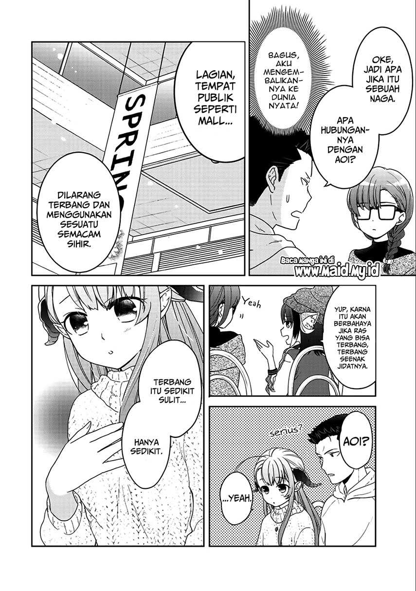 Kitaku Tochuu de Yome to Musume ga Dekita n dakedo, Dragon datta. Chapter 6 - halaman 14
