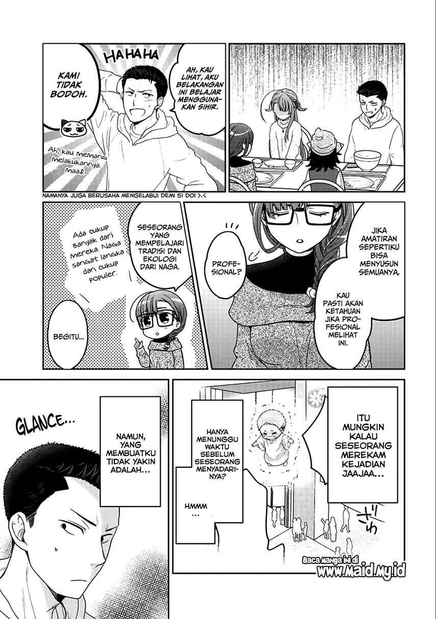 Kitaku Tochuu de Yome to Musume ga Dekita n dakedo, Dragon datta. Chapter 6 - halaman 17