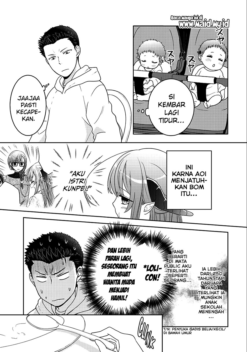Kitaku Tochuu de Yome to Musume ga Dekita n dakedo, Dragon datta. Chapter 6 - halaman 7