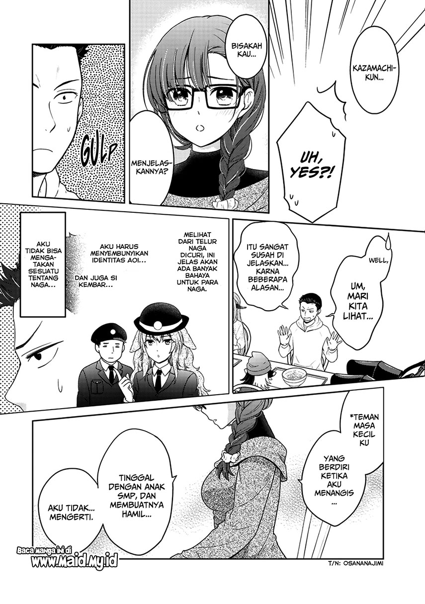 Kitaku Tochuu de Yome to Musume ga Dekita n dakedo, Dragon datta. Chapter 6 - halaman 8