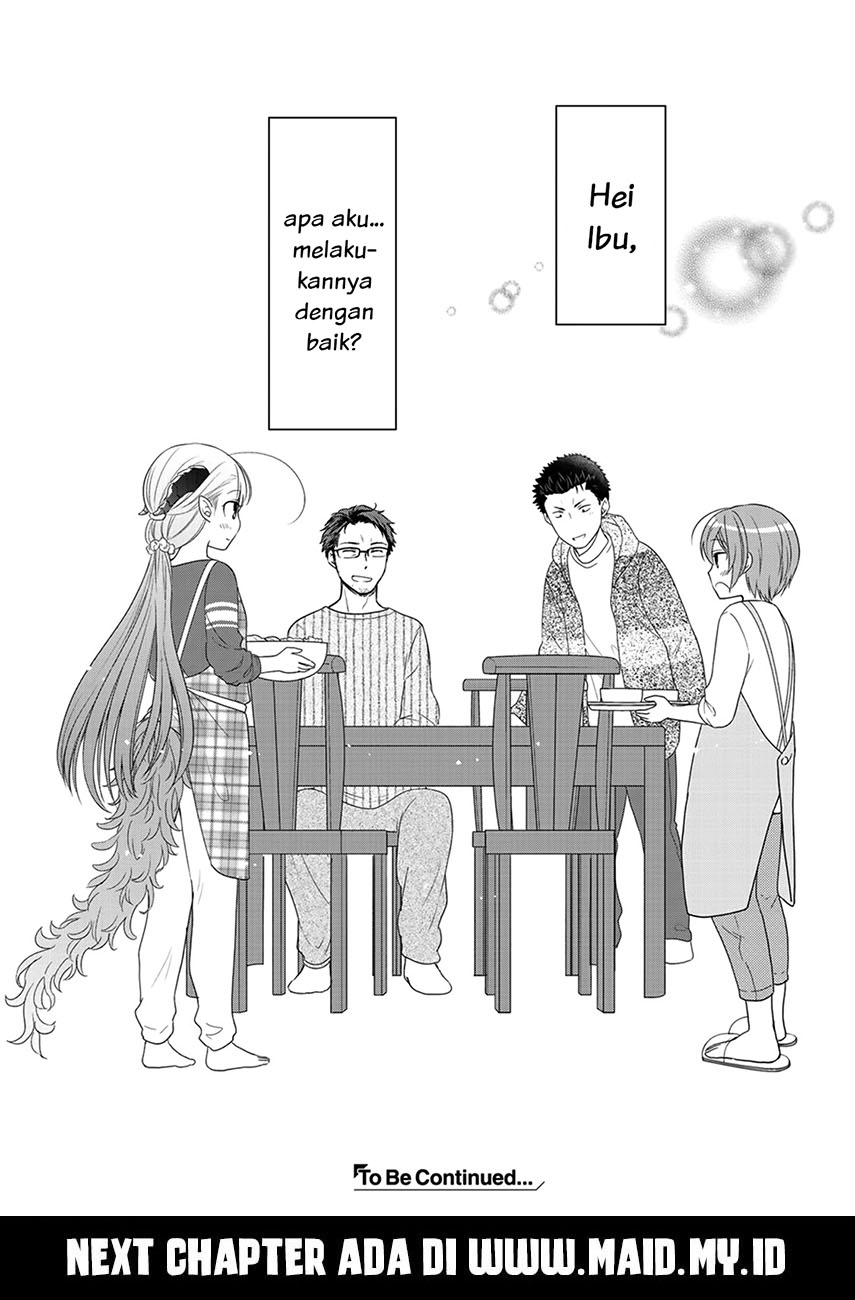 Kitaku Tochuu de Yome to Musume ga Dekita n dakedo, Dragon datta. Chapter 8 - halaman 15