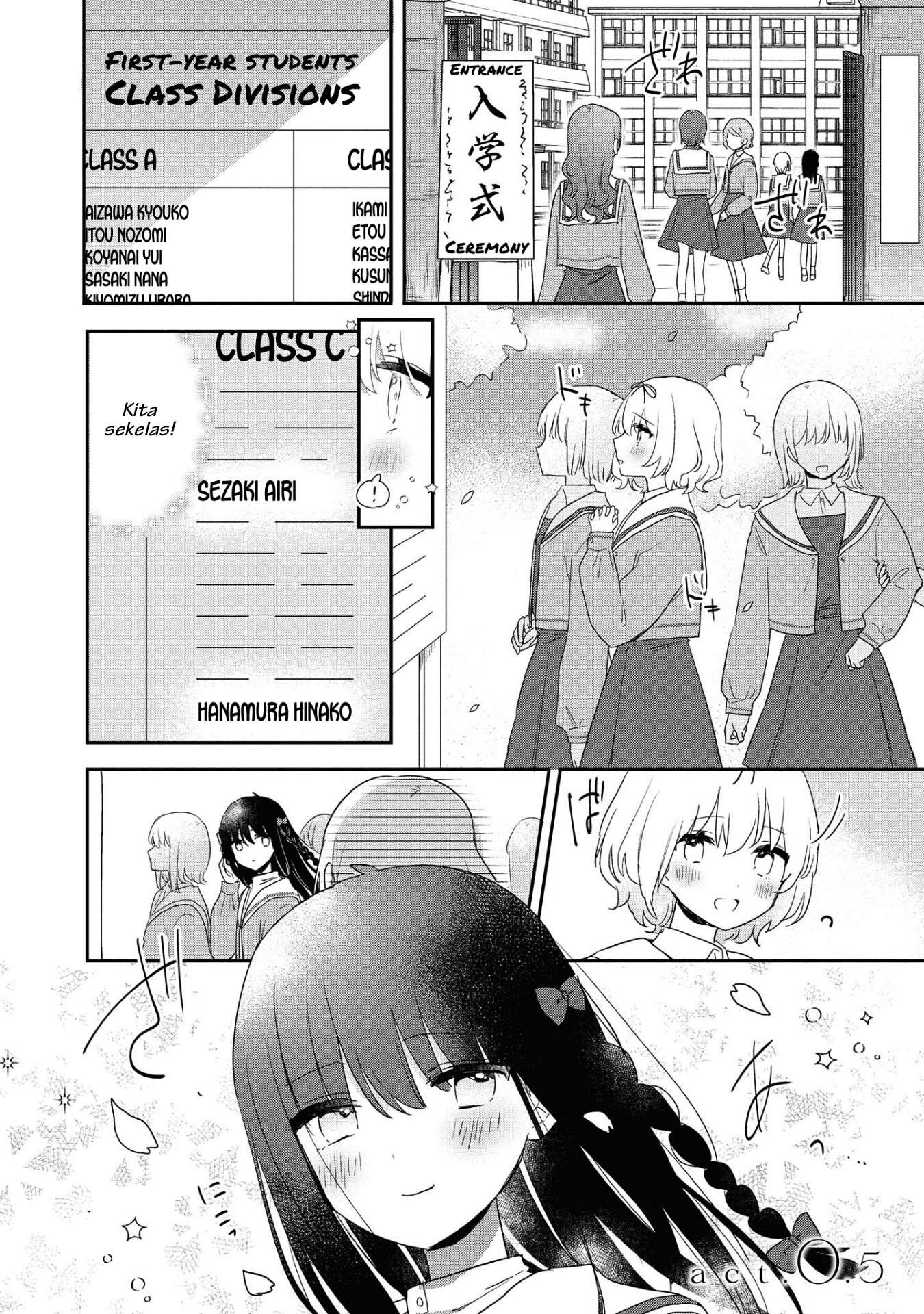 Kitanai Kimi ga Ichiban Kawaii Chapter 15.1 - halaman 1