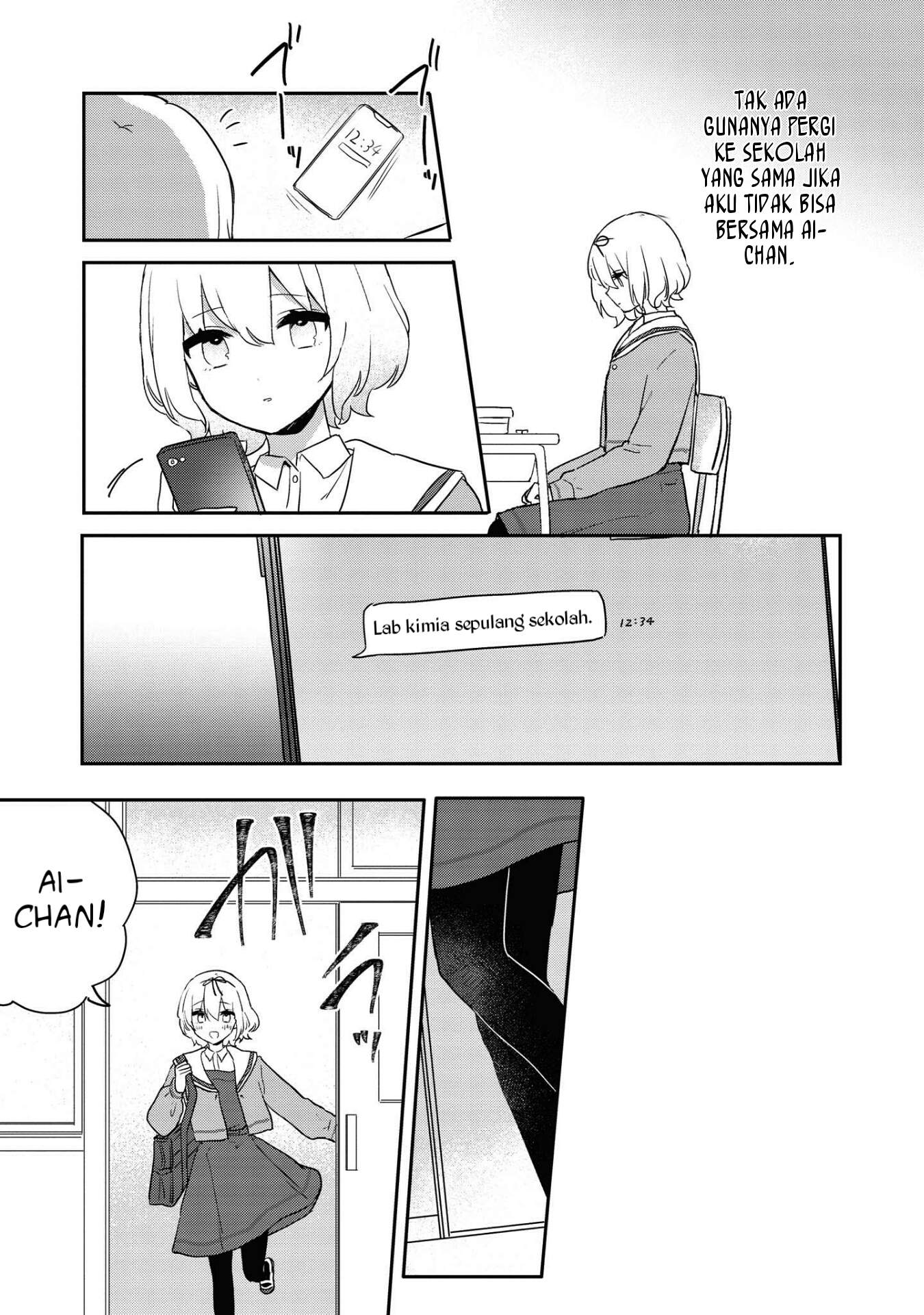 Kitanai Kimi ga Ichiban Kawaii Chapter 15.1 - halaman 4