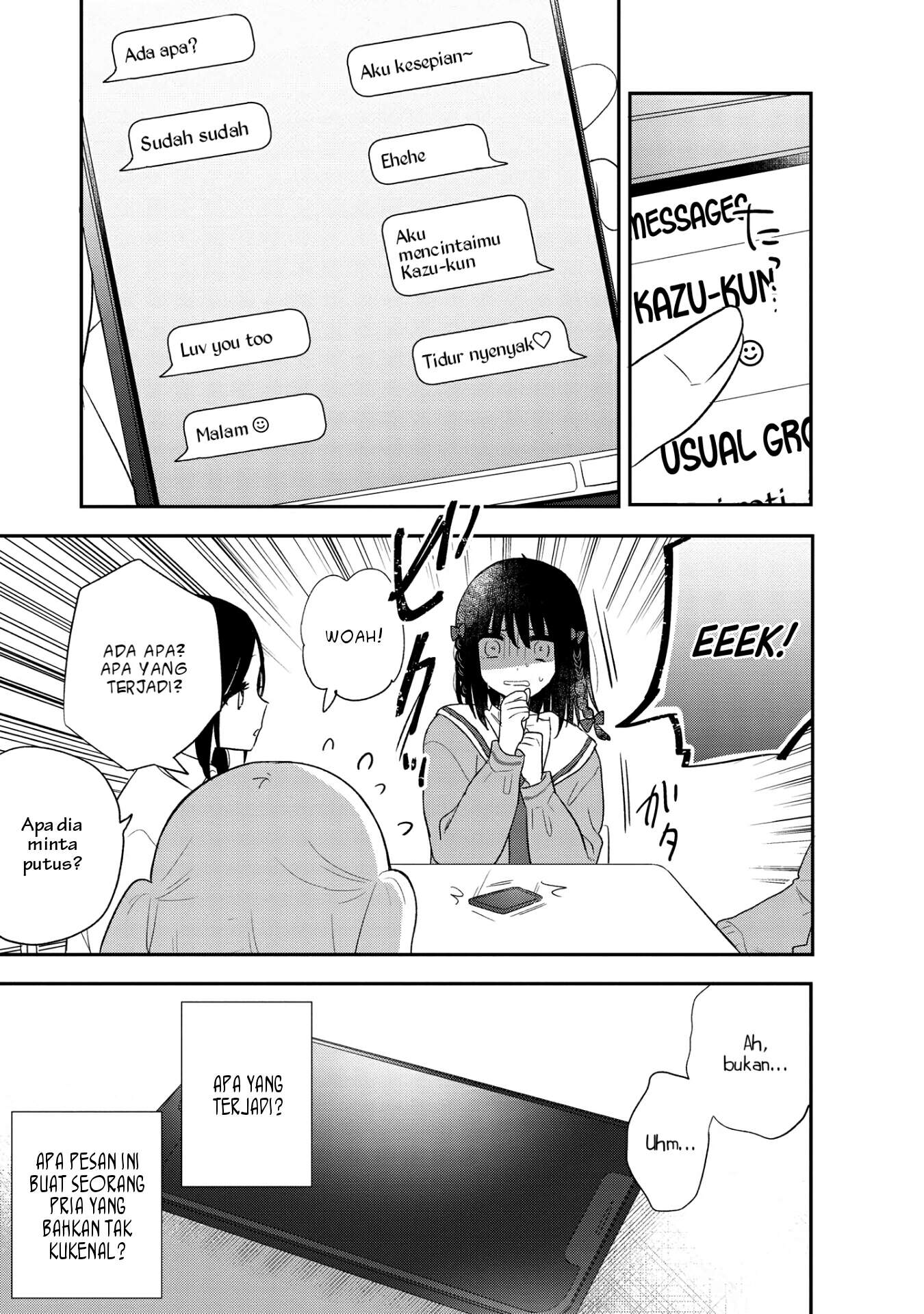 Kitanai Kimi ga Ichiban Kawaii Chapter 20.5 - halaman 7