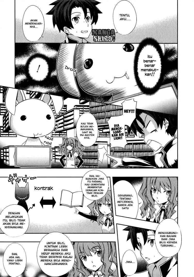 Kitsune no Akuma to Kuroi Grimoire Chapter 13 - halaman 22
