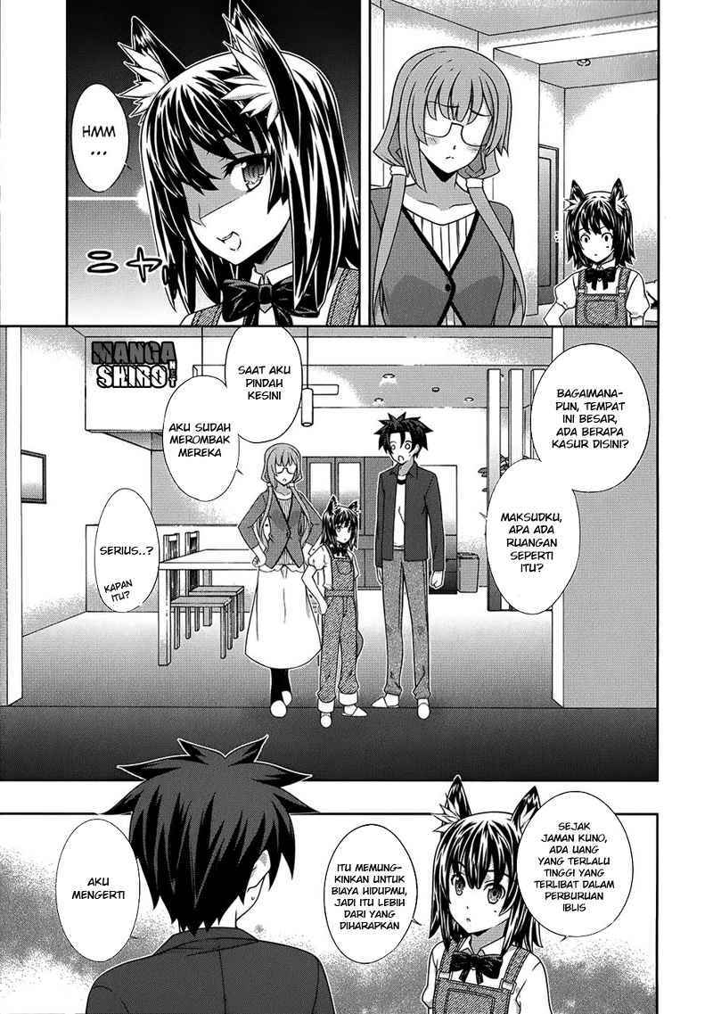 Kitsune no Akuma to Kuroi Grimoire Chapter 14 - halaman 7