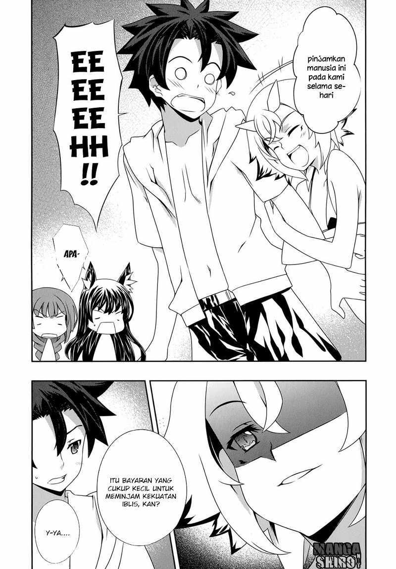 Kitsune no Akuma to Kuroi Grimoire Chapter 19 - halaman 10