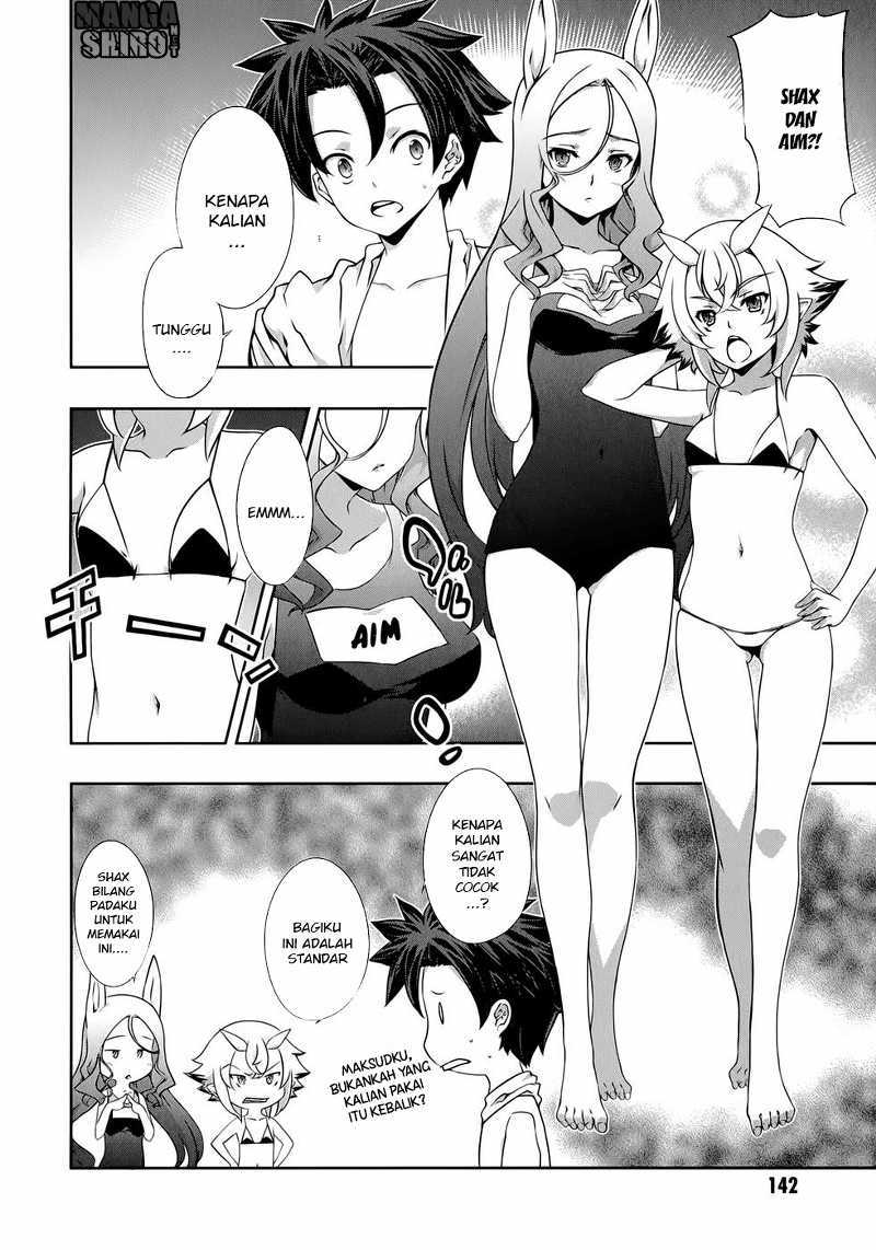 Kitsune no Akuma to Kuroi Grimoire Chapter 19 - halaman 7
