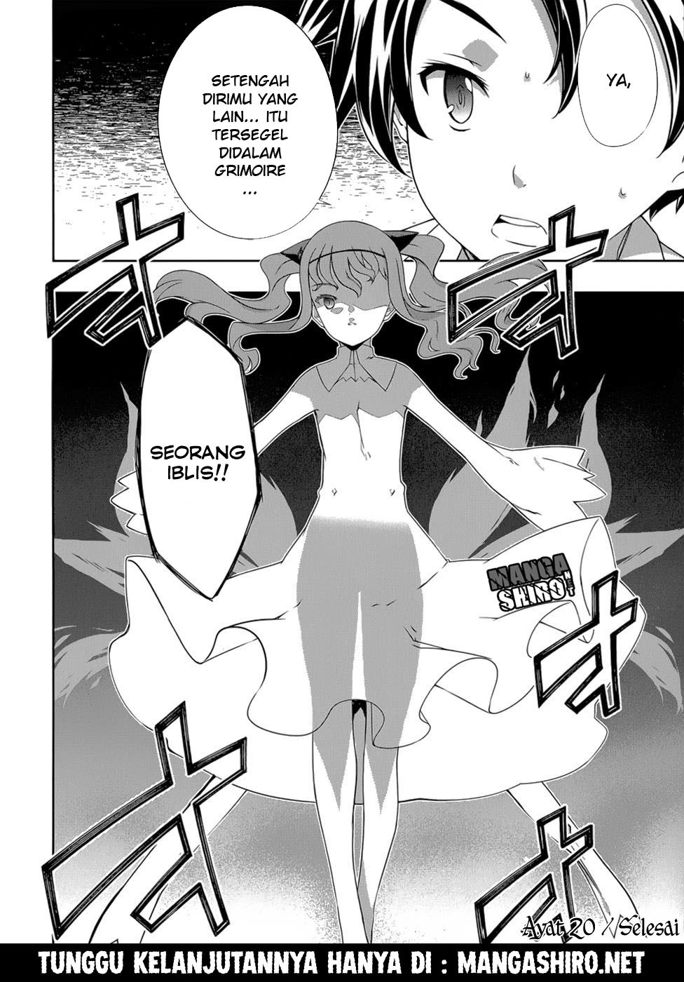 Kitsune no Akuma to Kuroi Grimoire Chapter 20 - halaman 21