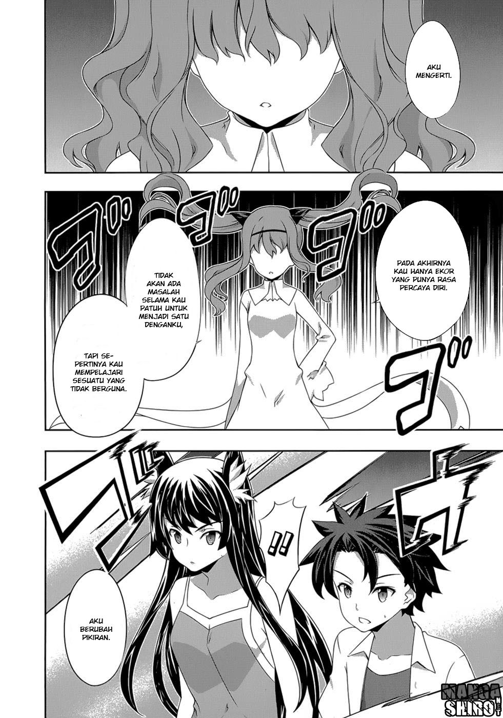 Kitsune no Akuma to Kuroi Grimoire Chapter 21 - halaman 22