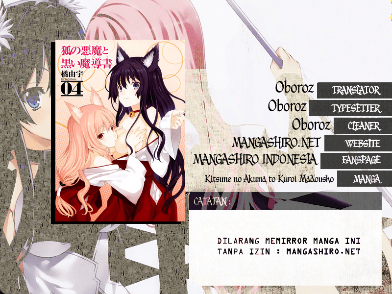 Kitsune no Akuma to Kuroi Grimoire Chapter 22 - halaman 1