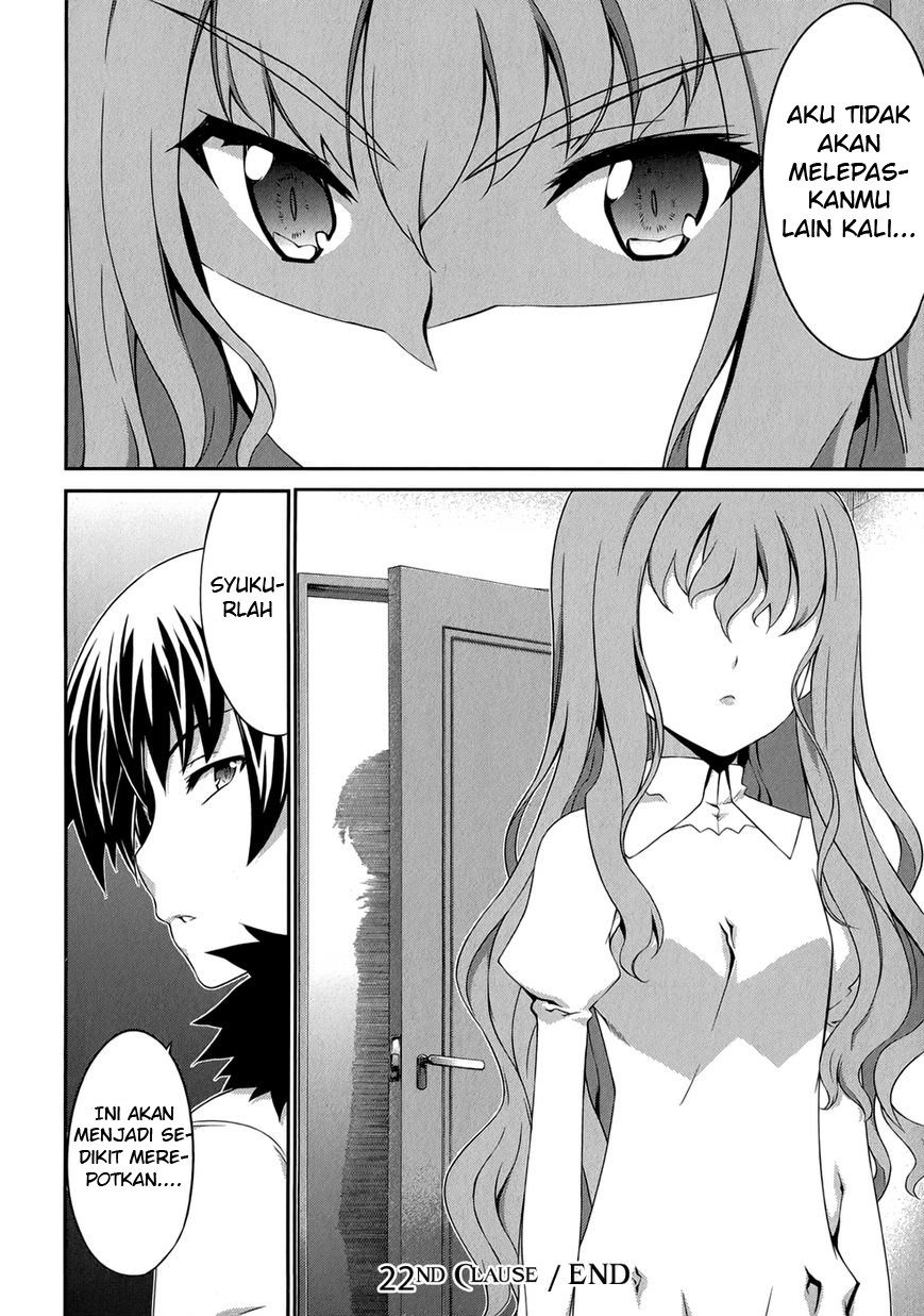 Kitsune no Akuma to Kuroi Grimoire Chapter 22 - halaman 23