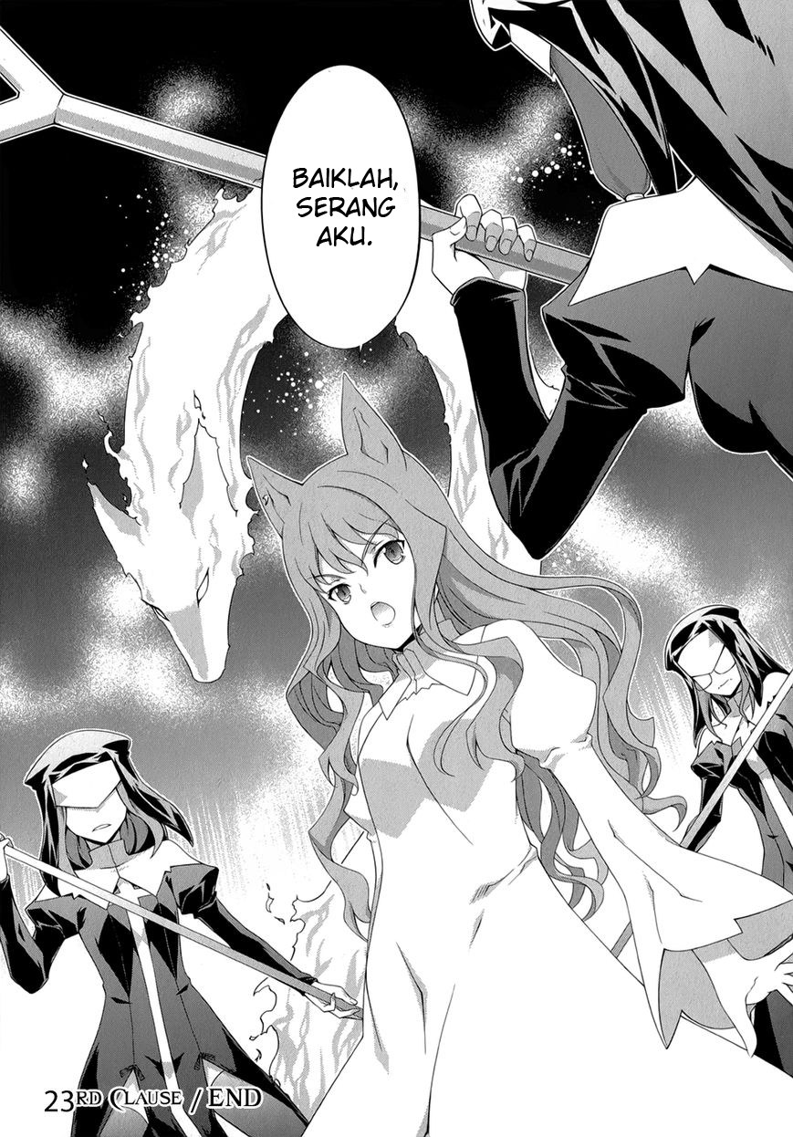 Kitsune no Akuma to Kuroi Grimoire Chapter 23 - halaman 20