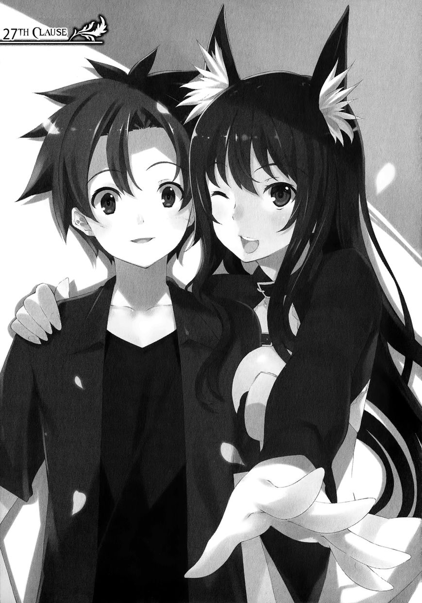 Kitsune no Akuma to Kuroi Grimoire Chapter 27 - halaman 1