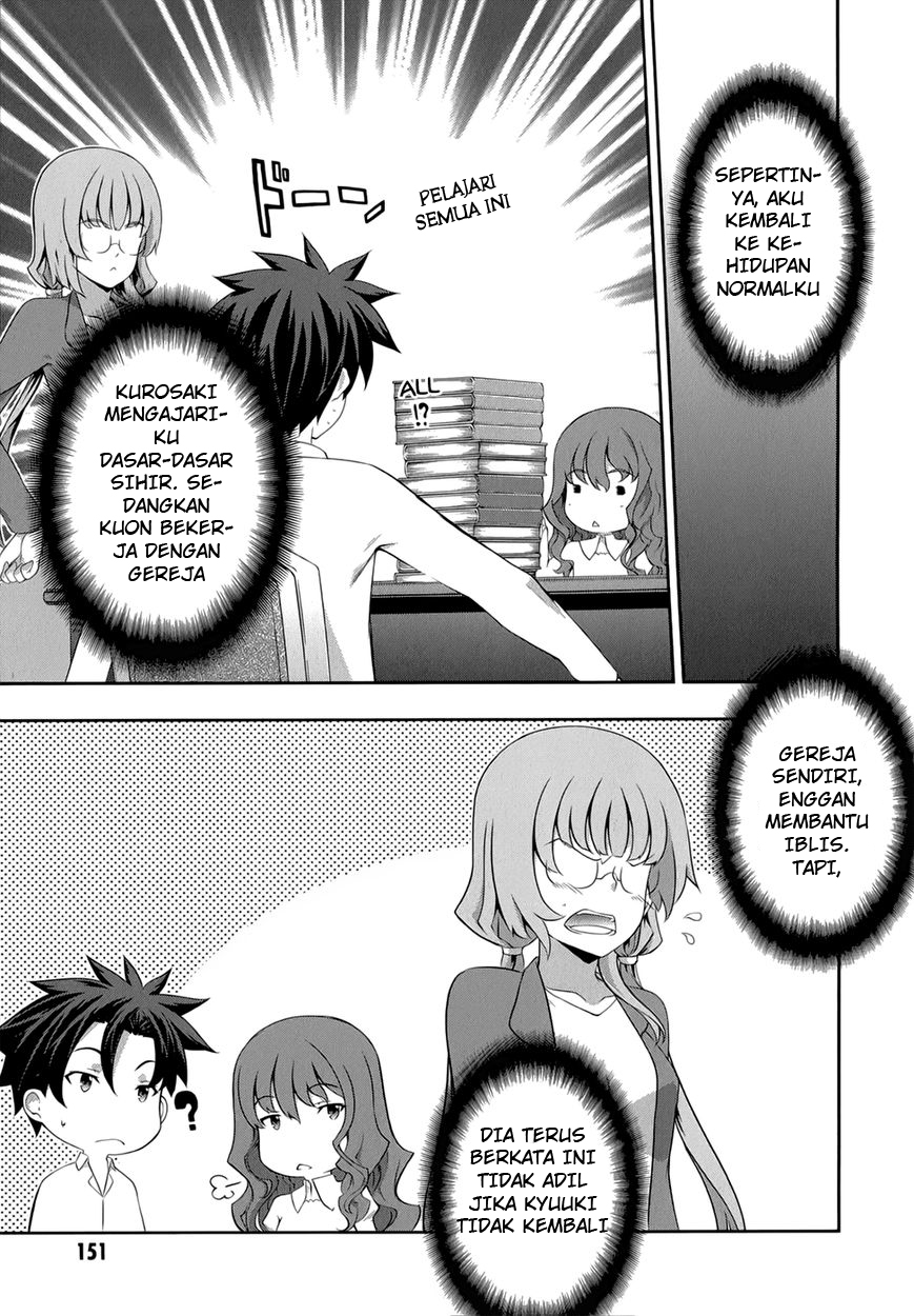 Kitsune no Akuma to Kuroi Grimoire Chapter 27 - halaman 16