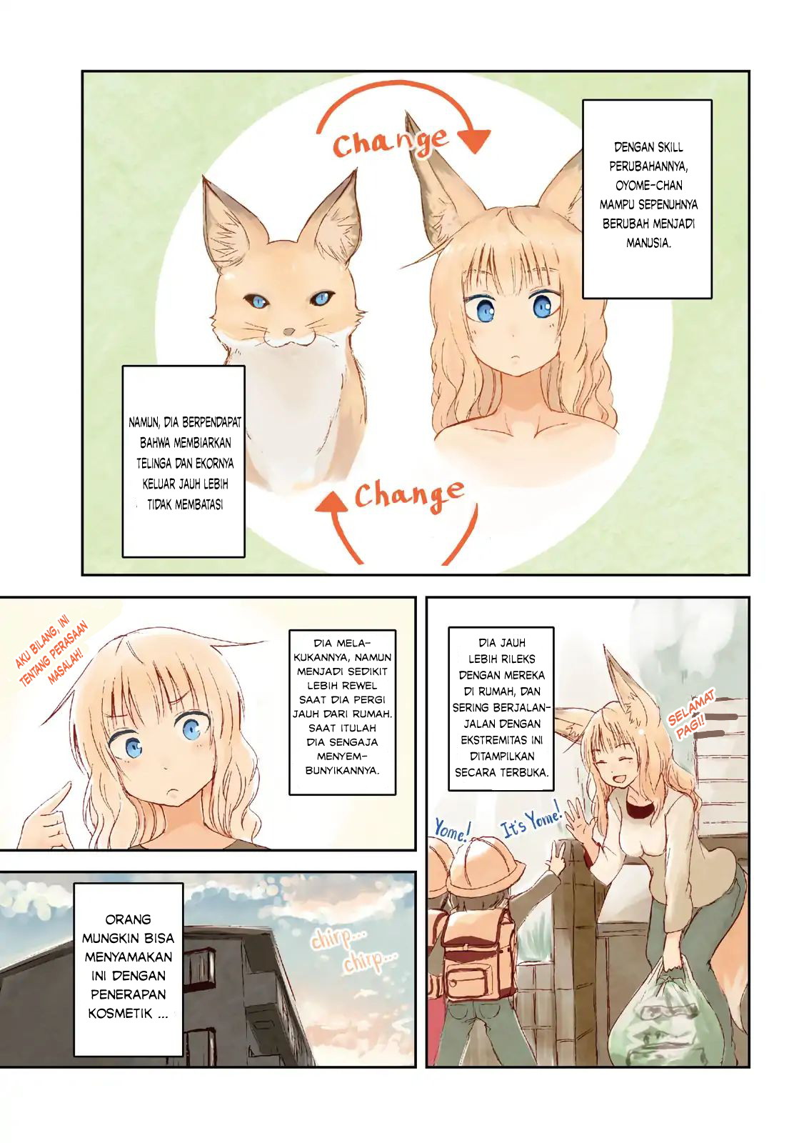Kitsune no Oyome-chan Chapter 3 - halaman 3