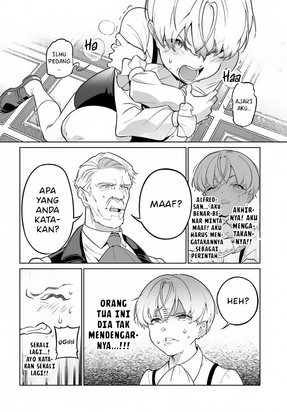 Kiwamete Gouman Taru Akuyaku Kizoku no Shogyou Chapter 1 - halaman 36