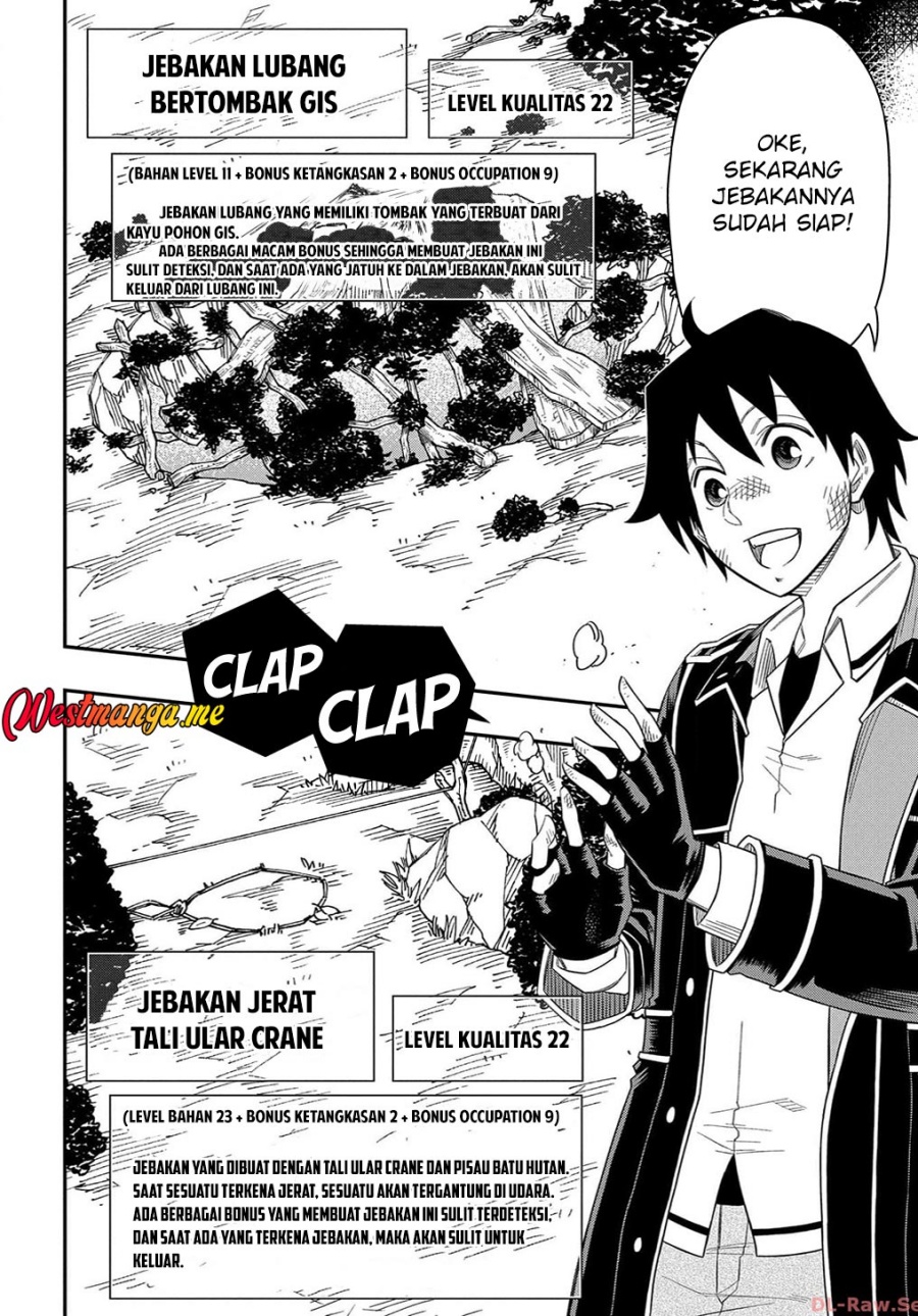 Kiyoubinbou, Jou wo Tateru – Kaitaku Gakuen no Rettousei na no ni, Joukyuu-shoku no Skill to Mahou ga Subete Tsukaemasu Chapter 10 - halaman 24