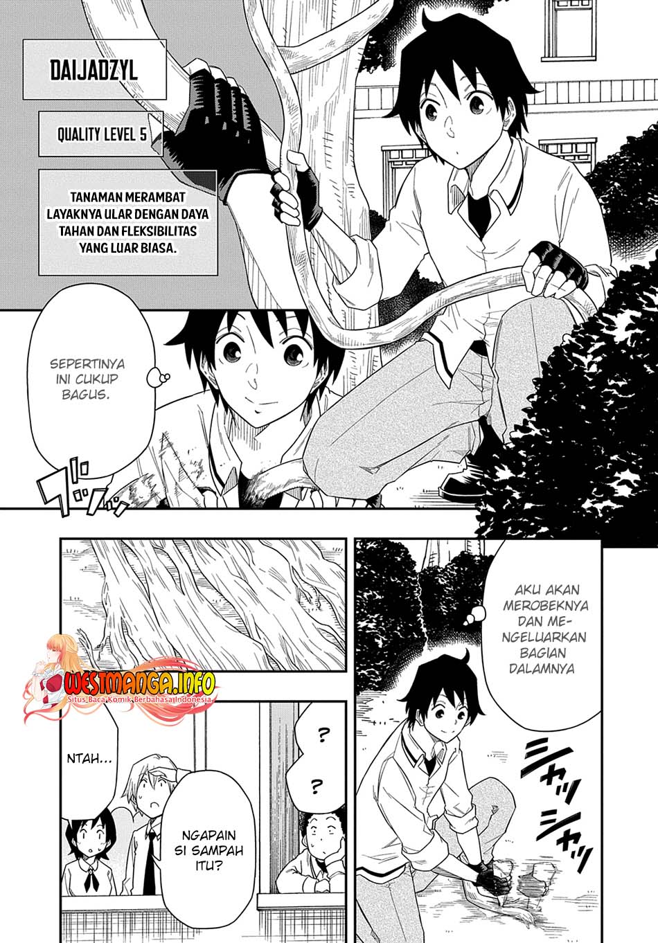 Kiyoubinbou, Jou wo Tateru – Kaitaku Gakuen no Rettousei na no ni, Joukyuu-shoku no Skill to Mahou ga Subete Tsukaemasu Chapter 7 - halaman 8