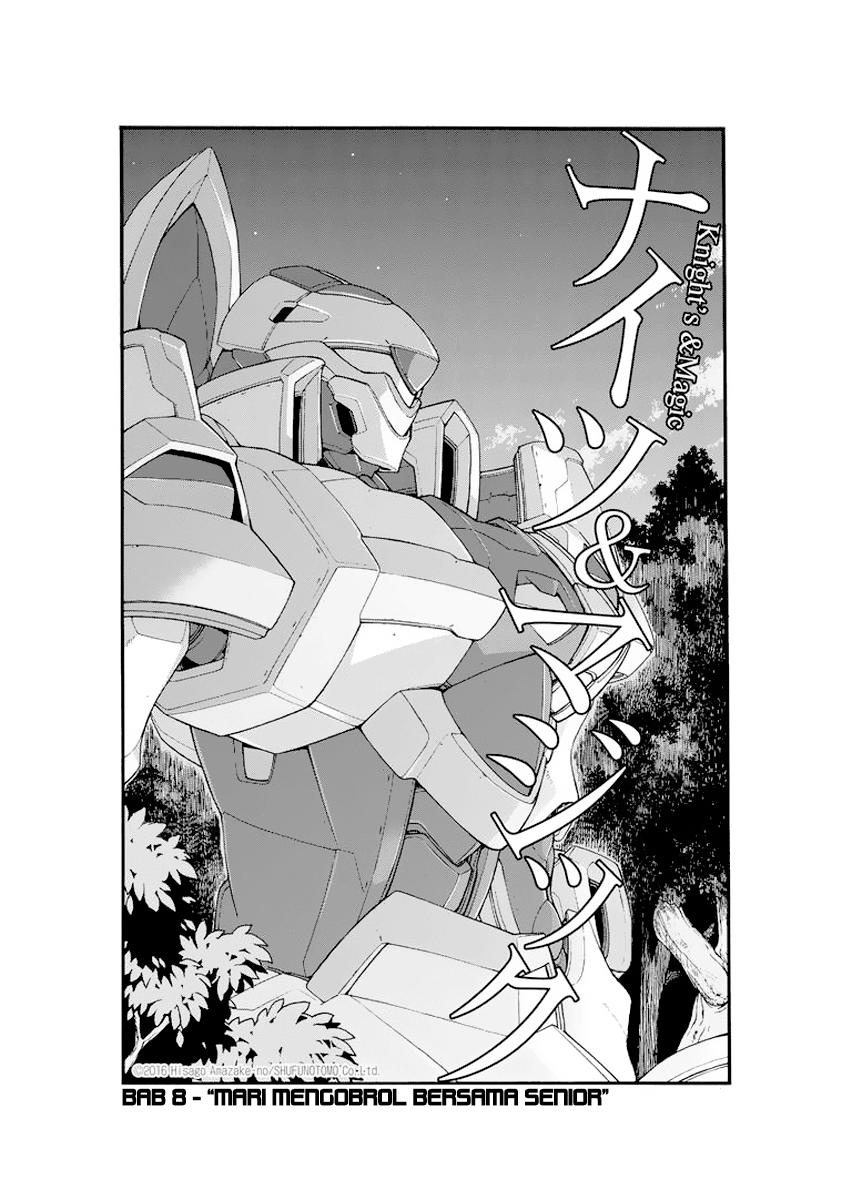 Knight's & Magic Chapter 8 - halaman 4