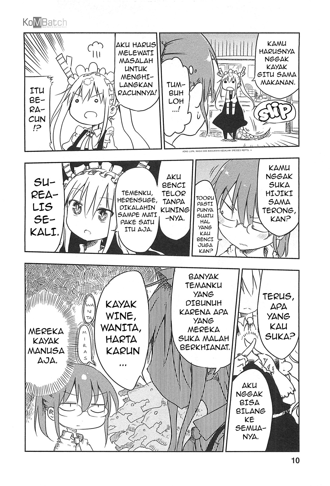Kobayashi-san Chi no Maid Dragon Chapter 2 - halaman 10